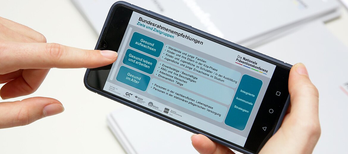  Bundesrahmenempfehlungen  - Ansicht der Ziele